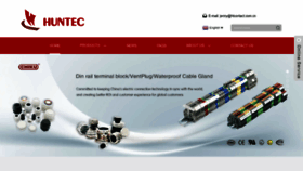 What Cnhuntec.com website looked like in 2023 (This year)