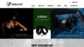 What Chileaf.com website looked like in 2023 (This year)