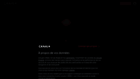 What Canalplus.es website looked like in 2023 (This year)