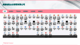 What Chuangtou188.com website looked like in 2023 (This year)