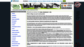 What Cartes-et-patrimoine.com website looked like in 2023 (This year)