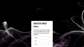 What Coolvape.ca website looked like in 2023 (This year)