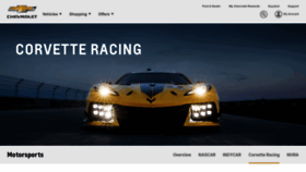 What Corvetteracing.com website looked like in 2023 (This year)
