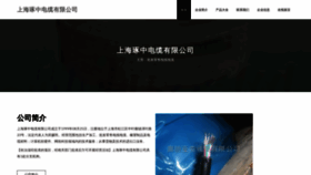 What Cable-zhuozhong.com website looked like in 2023 (This year)