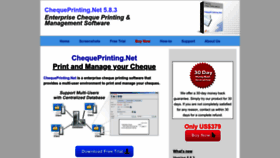 What Chequeprinting.net website looked like in 2023 (This year)