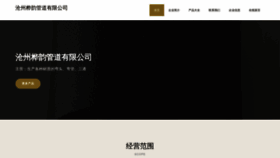 What Cz-huayun.com website looked like in 2023 (This year)