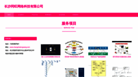 What Changshatongwang.com website looked like in 2023 (This year)