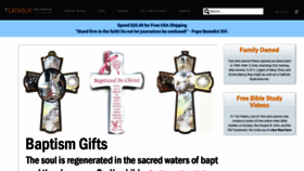 What Catholicfreeshipping.com website looked like in 2023 (This year)