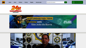 What Campos24horas.com.br website looked like in 2023 (This year)