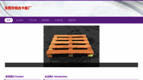 What Chengjiekb.com website looked like in 2023 (This year)