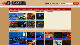 What Cargames1.com website looked like in 2023 (1 year ago)