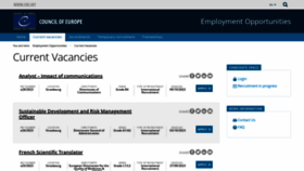 What Coe-recruitment.com website looked like in 2023 (This year)