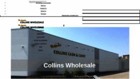 What Collinswholesale.co.uk website looked like in 2023 (This year)
