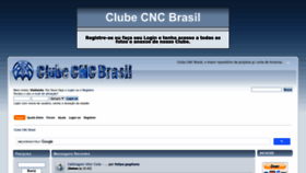 What Clubecncbrasil.com.br website looked like in 2023 (This year)