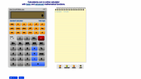 What Calculatoria.com website looked like in 2023 (This year)