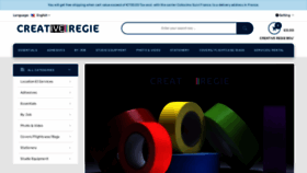 What Creativeregie-boutique.fr website looked like in 2023 (This year)