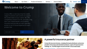 What Crumplifeinsurance.com website looked like in 2023 (This year)