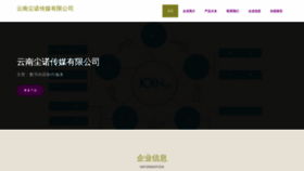 What Chennuochuanmei.com website looked like in 2023 (This year)
