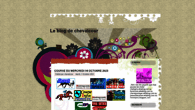 What Chevalcour.over-blog.org website looked like in 2023 (This year)