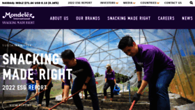 What Cadbury.com website looked like in 2023 (This year)