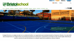 What Colegiobristol.es website looked like in 2023 (This year)