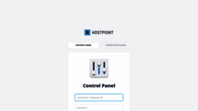 What Controlpanel.ch website looked like in 2023 (This year)