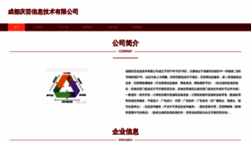 What Cdqingyun.com website looked like in 2023 (This year)