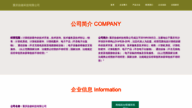 What Cqshijun.com website looked like in 2023 (This year)