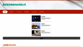 What Cqyinbao.com website looked like in 2023 (This year)