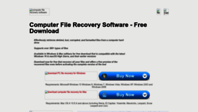 What Computer-filerecovery.net website looked like in 2023 (This year)