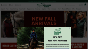 What Cheshirehorse.com website looked like in 2023 (This year)