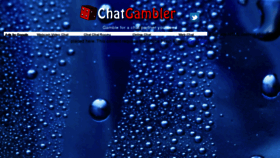 What Chatgambler.com website looked like in 2011 (12 years ago)