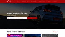 What Cars.co.za website looked like in 2023 (This year)