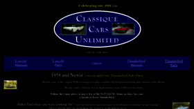 What Classiquecars.com website looked like in 2023 (This year)