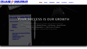 What Cellularwholesales.com website looked like in 2023 (This year)