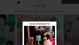 What Chelseachips.com website looked like in 2023 (This year)