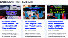 What Cursogratisonline.com.br website looked like in 2023 (This year)