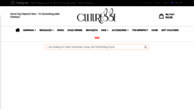 What Culturesse.com.au website looked like in 2023 (This year)