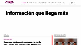 What Crnnoticias.com website looked like in 2023 (This year)