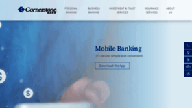 What Cornerstoneconnect.com website looked like in 2023 (1 year ago)