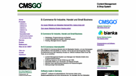 What Cmsgo.de website looked like in 2023 (This year)