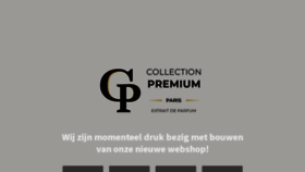 What Collectionpremiumparis.nl website looked like in 2023 (This year)