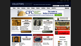 What Collectorscorner.com website looked like in 2023 (This year)