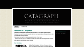 What Catagraph.com.au website looked like in 2023 (This year)
