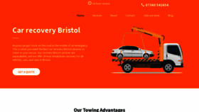 What Carrecoverybristol.co.uk website looked like in 2023 (This year)
