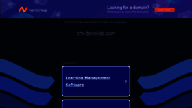 What Cm-develop.com website looked like in 2023 (This year)