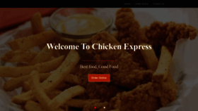 What Chickenexpresswestvalley.com website looked like in 2023 (This year)