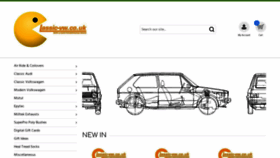 What Classic-vw.co.uk website looked like in 2023 (This year)