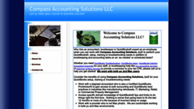 What Compassaccountingsolutions.com website looked like in 2023 (This year)