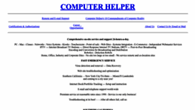 What Computerhelper.net website looked like in 2023 (This year)